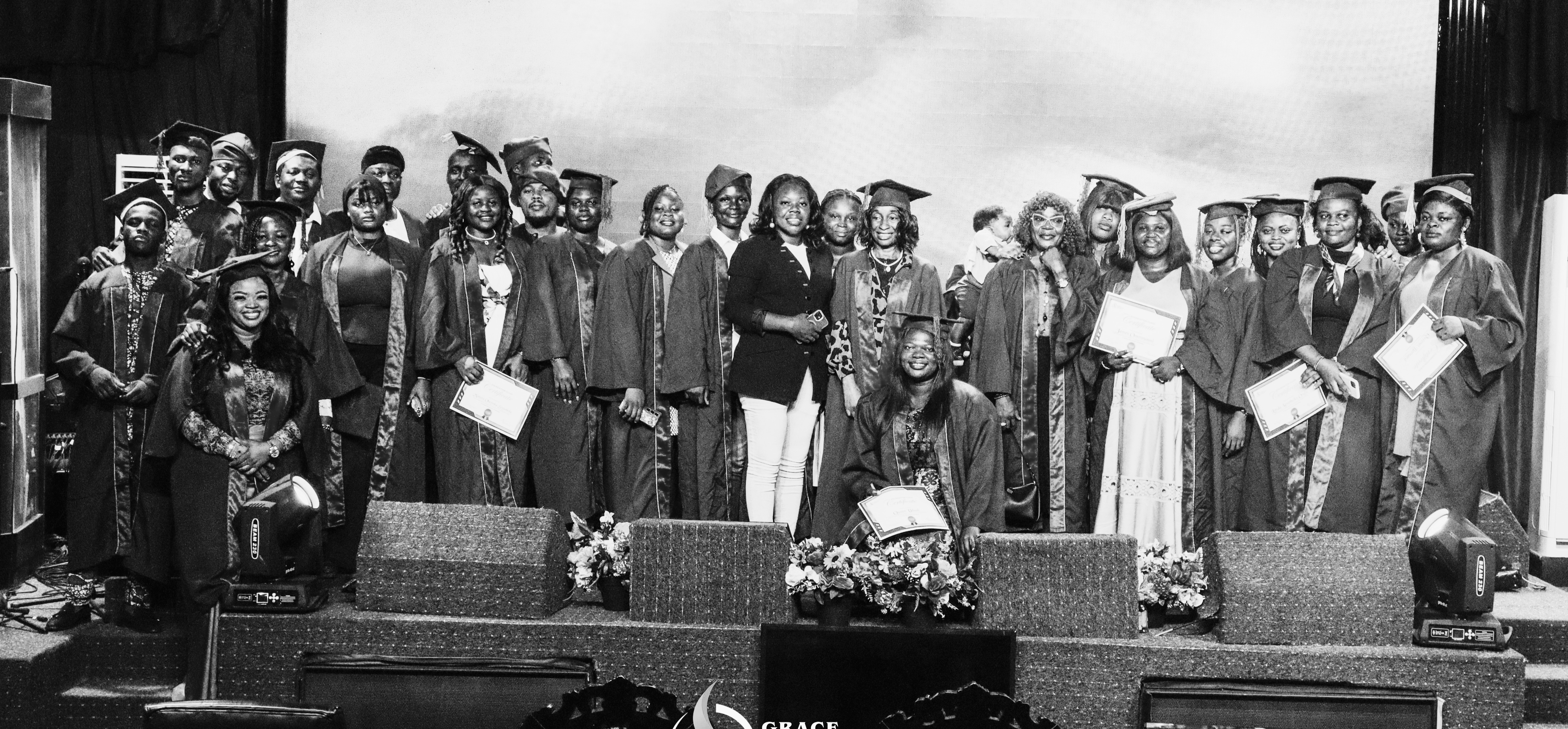 Congregation together at Grace Revolution Embassy